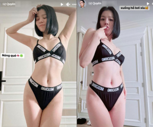 Lệ Quyên diện bikini, tự tin khoe vẻ nóng bỏng ở tuổi 42