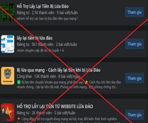 Cảnh giác với 'dịch vụ lấy lại tiền bị lừa đảo' trên MXH để không bị lừa tiếp lần 2!