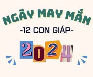 Ngày may mắn của 12 con giáp năm 2024: Chớp ngay cơ hội đón Thần Tài mở kho VÀNG