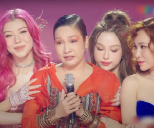 Mỹ Linh khóc mà vẫn thể hiện đẳng cấp chị đại hạng A, cách các chị đẹp khác phản ứng gây chú ý