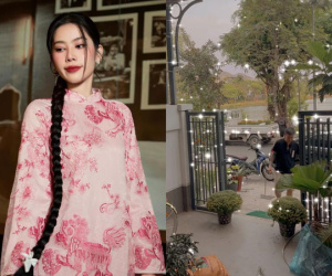Nam Em khoe một góc trong nhà mới, được chồng sắp cưới hết mực cưng chiều