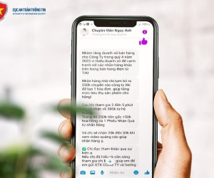 Cảnh giác với bẫy lừa đảo ‘quà tặng 0 đồng’ để tránh bị chiếm đoạt tài sản