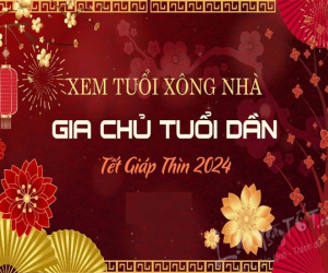 Xem tuổi xông nhà năm 2024 cho gia chủ tuổi Dần làm ăn thuận lợi, bạc vàng trong túi tăng vọt trong năm mới