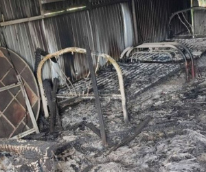 Chốt bảo vệ rừng ở Quảng Nam bị kẻ xấu phóng hỏa?