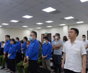 Cựu Cục phó Trần Hùng và 17 người khác hầu tòa phúc thẩm