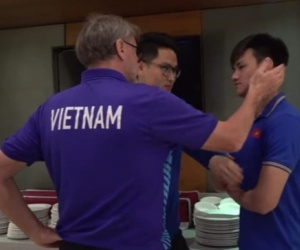 HLV Troussier tiết lộ lý do không sử dụng Hồ Tấn Tài phút nào ở Asian Cup 2023