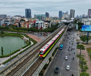 Hà Nội 'chốt' thời gian đón khách đi tuyến đường sắt Nhổn - ga Hà Nội