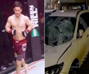 Võ sĩ MMA rơi từ tầng 10 trúng xe ô tô và cái kết không tưởng