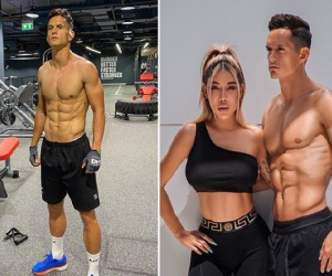 Dàn sao Thái Lan có body cơ bắp, 'nửa kia' xinh đẹp tựa nữ thần