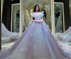 Chu Thanh Huyền đi thử váy cưới, chỉ chờ ngày Quang Hải rước về dinh