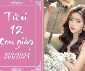 Tử vi 12 con giáp hôm nay - thứ 4 ngày 31/01/2024: Sửu đề phòng tiểu nhân, Tuất rủng rỉnh