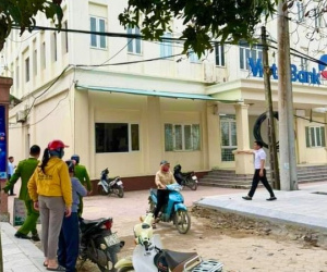 Truy bắt kẻ mang dao, vật liệu nổ, cướp ngân hàng Vietinbank ở Nghệ An