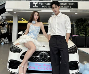Hot girl xinh đẹp chơi lớn, tặng xế hộp hơn 2 tỷ cho bạn trai