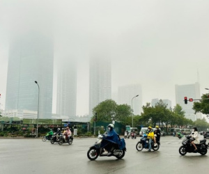 Miền Bắc sương mù, mưa phùn kéo dài