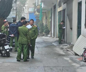 Ba mẹ con bị thương sau vụ cháy nhà lúc sáng sớm