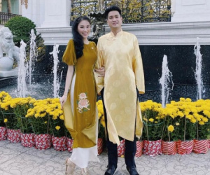 Linh Rin khoe Tết đã rất gần, năm nay biệt thự quận 2 của vợ chồng con trai tỷ phú trang trí cỡ nào?