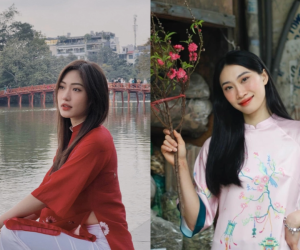 Dàn hoa khôi bóng chuyền Việt Nam đọ sắc khi diện áo dài ngày tết, nhan sắc không đùa được đâu