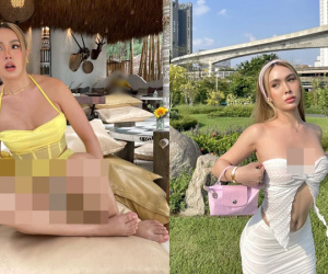Đỏ mặt trước hot girl body bốc lửa mặc váy ngắn, ngồi hớ hênh