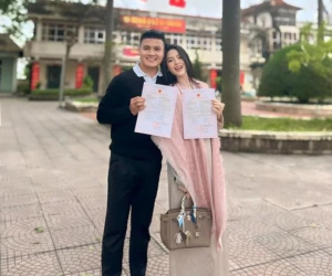 Tết năm đầu làm dâu của bà xã Quang Hải thế nào?