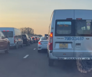 Tai nạn liên hoàn, tuyến cao tốc Phan Thiết - Dầu Giây ùn tắc hơn 3 km
