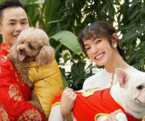 Châu Bùi: 'Châu với anh Binz chỉ giành nhau ai tắm cho bé cún thôi'