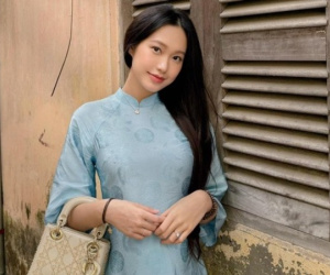 Doãn Hải My: 'Còn áo dài là còn tết', đang nghi vấn mang bầu mà vóc dáng vẫn nuột nà thế này đây