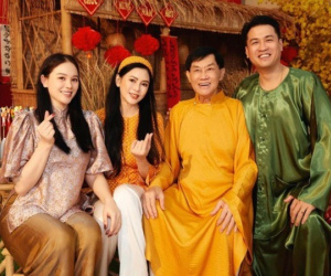 Linh Rin khoe ảnh chụp cùng bố mẹ chồng tỷ phú, nhìn qua là thấy mối quan hệ mẹ chồng - nàng dâu