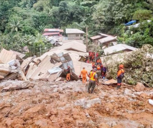 Số nạn nhân tử vong trong thảm họa lở đất Philipines lên tới 92 người