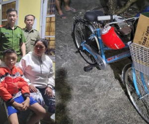 Nhớ mẹ đi làm xa không về Tết, cậu bé 10 tuổi đạp xe từ Phú Yên vào Bình Dương thăm mẹ