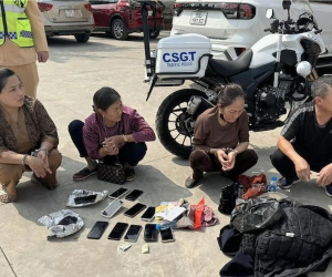 Bắt nhóm đối tượng đi ô tô tới trộm cắp ở lễ hội Tiên Công