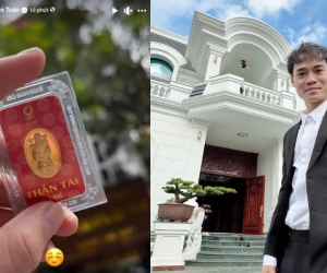 Chủ tịch Văn Toàn khoe mua vàng ngày vía Thần Tài: Sở hữu tiền tỷ nay lại cầu may, liệu giàu nhanh hơn bứt tốc