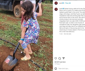 Con gái Mark Zuckerberg nghĩ bố chăn bò để kiếm sống