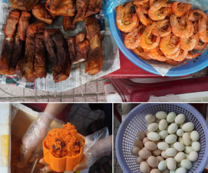 Xôi tam sên - món ăn nghe lạ tai gây 'sốt' ngày vía Thần tài