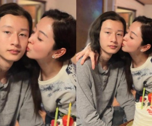 Con trai chung của ca sĩ Quang Dũng, hoa hậu Jennifer Phạm tuổi 16: Đẹp trai nhưng đôi mắt buồn gây chú ý