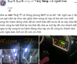 Diễn biến mới vụ cô gái 'tố' tài xế xe khách sàm sỡ