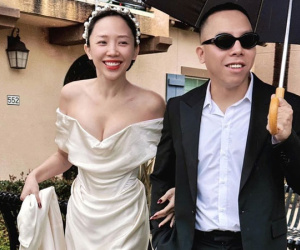 Đến hẹn lại lên, vợ chồng Tóc Tiên tái hiện ảnh cưới kỷ niệm 4 năm: Cô dâu ngày càng xinh, Touliver cưng chiều vợ!