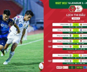 Vòng 10 V-League 2023-2024: Hấp dẫn đua ngôi đầu