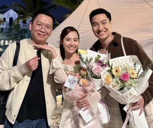 Chúng ta của 8 năm sau: Lộ cảnh quay cuối của Huyền Lizzie - Mạnh Trường, Lâm cầu hôn Dương ở kết phim?
