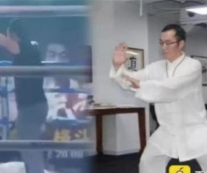 'Cao thủ Võ Đang' bị kiện tướng Muay Thái đánh tơi bời ở trận tỉ thí gây tranh cãi
