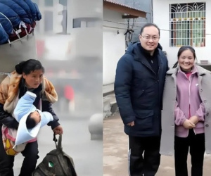 Người mẹ vừa ôm con vừa cõng 'cả thế giới' gây sốt 14 năm trước giờ ra sao