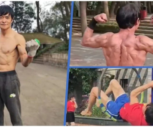 Cụ ông 70 tuổi gây sốt MXH vì có body cường tráng, sống như trai 20