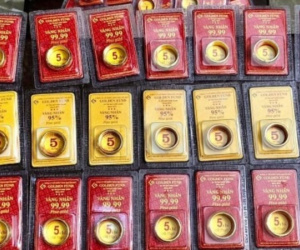 Giá vàng nhẫn tiến sát mốc 69 triệu đồng/lượng
