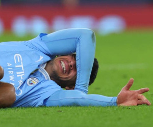 Rợn người với chấn thương của sao Man City