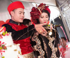 Hỗn loạn ở đám cưới Lê Dương Bảo Lâm: Xô xát căng đét, cô dâu và quan khách phải can ngăn vì lí do này?