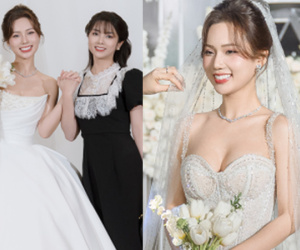 Lễ cưới của diễn viên Vbiz và chồng doanh nhân: Cô dâu diện váy 200 triệu khoe nhan sắc mỹ miều, dàn sao đổ bộ chúc mừng