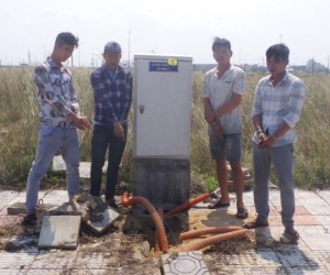 Bắt nhóm thanh niên đi ôtô, chuyên trộm cắp thiết bị điện công trình công cộng