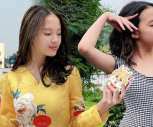 Con gái Hồng Đăng: Học lớp 7 mà nhan sắc lẫn chiều cao khiến ai cũng hỏi bố mẹ 'nuôi kiểu gì thế?'