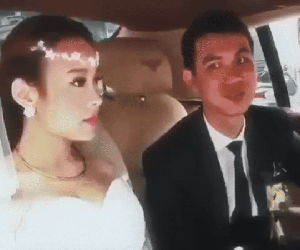 Lộ thêm clip cưới của Huyền Baby với chủ chuỗi khách sạn nổi tiếng hơn thập kỷ trước: Siêu xe đón dâu xếp kín phố!