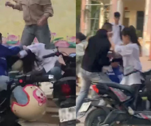 Thực hư việc học sinh giỏi tỉnh đánh nhau trong sân trường, ra về lại gọi người đánh tiếp