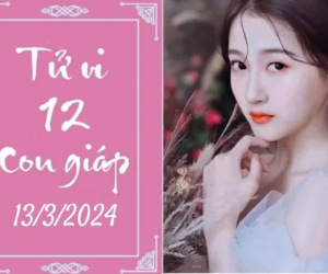 Tử vi 12 con giáp hôm nay - thứ 4 ngày 13/03/2024: Tý được nể phục, Dậu coi chừng tiểu nhân